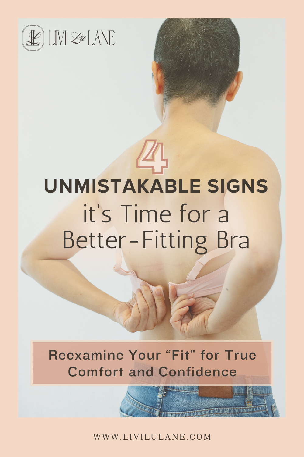 Four Unmistakable Signs It's Time for a Better-Fitting Bra